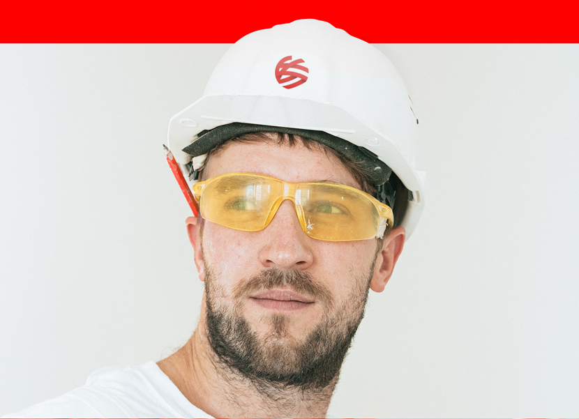 Identité visuelle et logo pour l'entreprise de construction (BTP) Acrovia